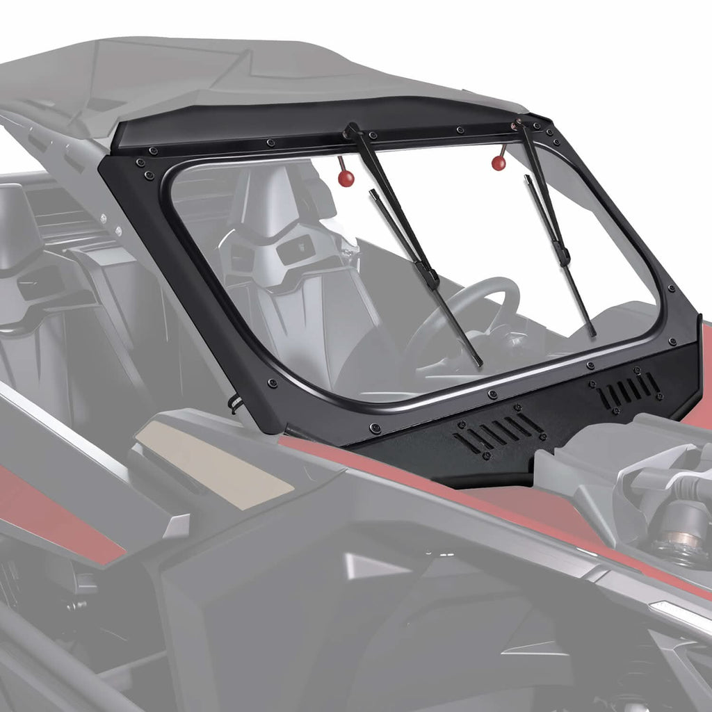 Can-Am Maverick X3/Max Glass Windshield with Sliding Vents Can-Am Maverick X3/Max Glass Windshield with Sliding Vents