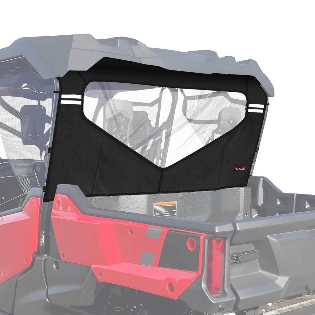 Mid-Panel Soft Rear Window For Honda Pioneer 1000/1000-6 Mid-Panel Soft Rear Window For Honda Pioneer 1000/1000-6
