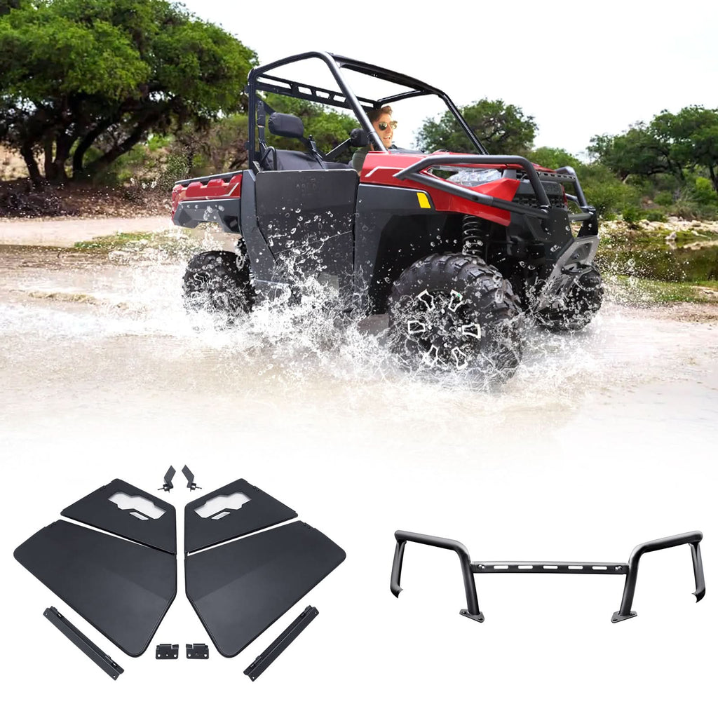 Polaris Ranger XP 1000 Aluminum Half Doors & Front Bumper Polaris Ranger XP 1000 Aluminum Half Doors & Front Bumper