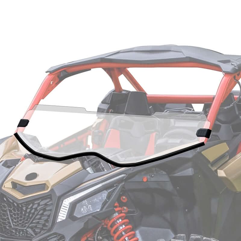 Scratch Resistant Can-Am Maverick X3/Max Half Windshield Scratch Resistant Can-Am Maverick X3/Max Half Windshield